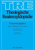 Cover: Bibelstellen, Orte und Sachen - De Gruyter