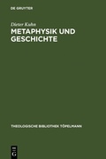 Cover: Metaphysik und Geschichte - De Gruyter