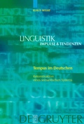 Cover: Tempus im Deutschen - De Gruyter