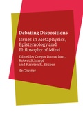 Cover: Debating Dispositions - De Gruyter
