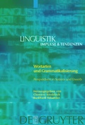 Cover: Wortarten und Grammatikalisierung - De Gruyter