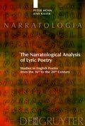 Cover: The Narratological Analysis of Lyric Poetry - De Gruyter