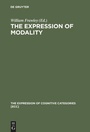 Cover: The Expression of Modality - De Gruyter Mouton