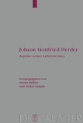 Cover: Johann Gottfried Herder - De Gruyter