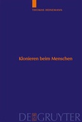 Cover: Klonieren beim Menschen - De Gruyter