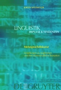 Cover: Metasprachdiskurse - De Gruyter