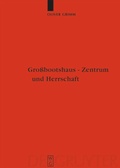 Cover: Gro&szlig;bootshaus - Zentrum und Herrschaft - De Gruyter
