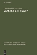 Cover: Was ist ein Text? - De Gruyter