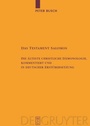Cover: Das Testament Salomos - De Gruyter