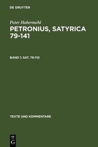 Abbildung von: Sat. 79-110 - De Gruyter