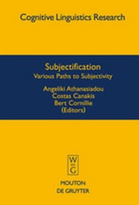 Enlarge image Cover: Subjectification - De Gruyter Mouton