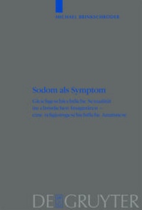 Enlarge image Cover: Sodom als Symptom - De Gruyter