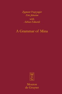 Abbildung von: A Grammar of Mina - De Gruyter Mouton