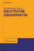 Cover: Deutsche Grammatik - De Gruyter