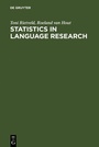 Cover: Statistics in Language Research - De Gruyter Mouton