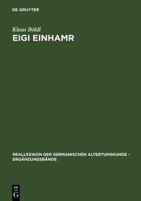 Abbildung von: Eigi Einhamr - De Gruyter
