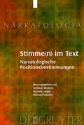 Cover: Stimme(n) im Text - De Gruyter