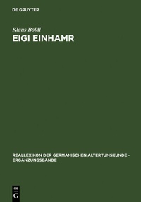 Abbildung von: Eigi Einhamr - De Gruyter