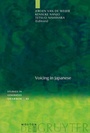 Cover: Voicing in Japanese - De Gruyter Mouton
