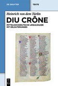 Cover: Diu Cr&ocirc;ne - De Gruyter