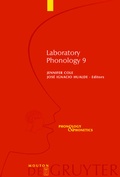 Cover: Laboratory Phonology 9 - De Gruyter Mouton