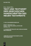 Cover: 1. Teststellenkollation der Kapitel 1-10 - De Gruyter