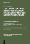 Cover: 1. Teststellenkollation der Kapitel 1-10 - De Gruyter