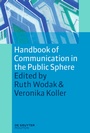 Cover: Handbook of Communication in the Public Sphere - De Gruyter Mouton
