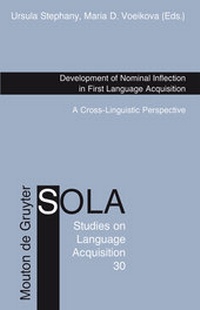 Enlarge image Cover: Development of Nominal Inflection in First Language Acquisition - De Gruyter Mouton
