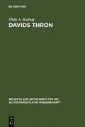 Cover: Davids Thron - De Gruyter