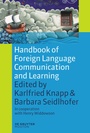 Cover: Handbook of Foreign Language Communication and Learning - De Gruyter Mouton