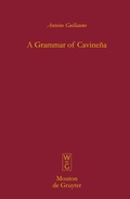 Cover: A Grammar of Cavine&ntilde;a - De Gruyter Mouton