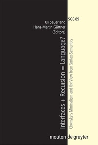 Enlarge image Cover: Interfaces + Recursion = Language? - De Gruyter Mouton