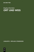 Cover: Ort und Weg - De Gruyter