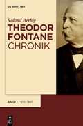 Cover: Theodor Fontane Chronik - De Gruyter