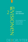 Cover: Grenzen der Literatur - De Gruyter