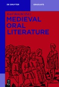 Cover: Medieval Oral Literature - De Gruyter