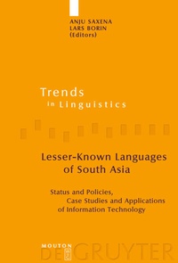 Enlarge image Cover: Lesser-Known Languages of South Asia - De Gruyter Mouton