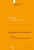 Cover: Language and Memory - De Gruyter Mouton