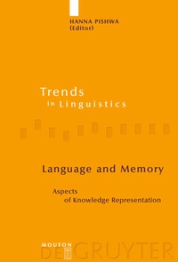 Enlarge image Cover: Language and Memory - De Gruyter Mouton