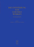 Cover: Diderot - Entoptische Farben - De Gruyter