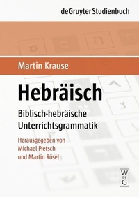 Enlarge image Cover: Hebräisch - De Gruyter