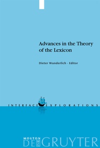 Abbildung von: Advances in the Theory of the Lexicon - De Gruyter Mouton