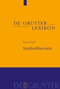 Cover: Symboltheorien - De Gruyter