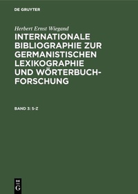 Abbildung von: S-Z - De Gruyter