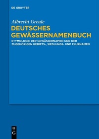Abbildung von: Deutsches Gewässernamenbuch - De Gruyter