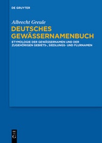 Abbildung von: Deutsches Gewässernamenbuch - De Gruyter Mouton