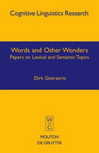Abbildung von: Words and Other Wonders - De Gruyter Mouton