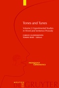 Cover: Experimental Studies in Word and Sentence Prosody - De Gruyter Mouton