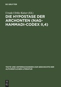 Cover: Die Hypostase der Archonten (Nag-Hammadi-Codex II,4) - De Gruyter
